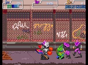 Teenage Mutant Ninja Turtles - Turtles in Time (2 Players ver UDA) Screenshot 1